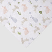 Cute Pastel Easter Bunny Spring Seidenpapier (Ausschnitt)