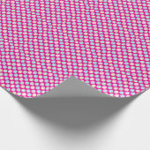 Cute Pastel Easter Eggs Pattern Geschenkpapier (Ecke)