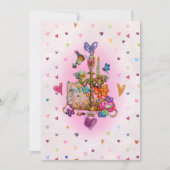 Cute Pastel Einladung (Vorderseite)