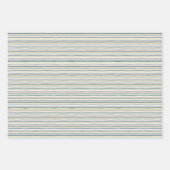 Cute Pastel Gender Neutral Baby Shower Pattern Geschenkpapier Set (Vorderseite 3)