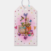 Cute Pastel Geschenkanhänger (Vorderseite)