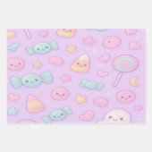 Cute Pastel Ghost Halloween, Geschenkpapier Set (Vorderseite)