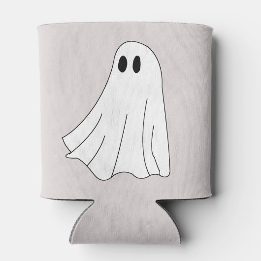 Cute Pastel Ghost Pattern Dosenkühler (Rückseite)