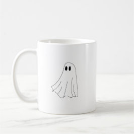 Cute Pastel Ghost Pattern Kaffeetasse