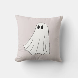 Cute Pastel Ghost Pattern Kissen