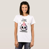 Cute Pastel Goth Skull Birthday T-Shirt (Vorne ganz)