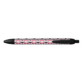 Cute Pastel Goth Skull with Bow Kugelschreiber (Rückseite)