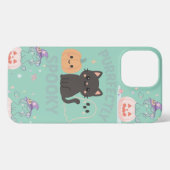 Cute Pastel Halloween Design iPhone Hülle (Rückseite (Horizontal))
