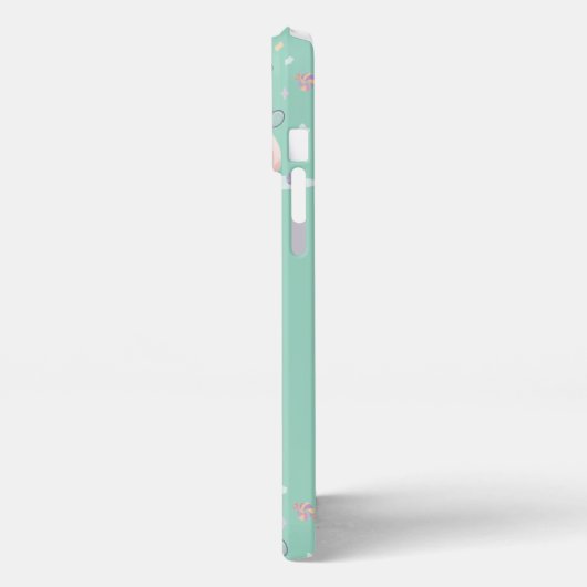 Cute Pastel Halloween Design iPhone Hülle (Linke Seite)