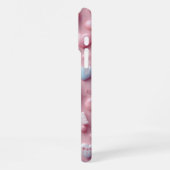 Cute Pastel Hearts Music Notes For Music Lovers iPhone Hülle (Linke Seite)