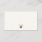 Cute Pastel  Honey Jar Display Shower Baby Shower Begleitkarte (Rückseite)