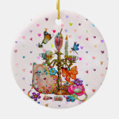 Cute Pastel Keramik Ornament (Hinten)