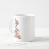 Cute Pastel Kitten Macaron Lover Coffee Mug Kaffeetasse (Vorderseite Links)