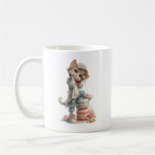 Cute Pastel Kitten Macaron Lover Coffee Mug Kaffeetasse (Links)