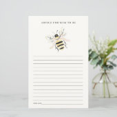 Cute Pastel Mum To Bee Advice For Mum Baby Shower (Stehend Vorderseite)