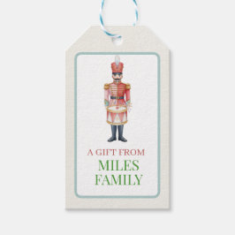 Cute Pastel Nutcracker Christmas Ornament Geschenkanhänger