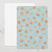 Cute Pastel Pi Day Pie Pattern Invitation – Fun  Einladung (Vorne/Hinten)