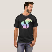 Cute Pastel Rainbow Squirrel T-Shirt (Vorne ganz)