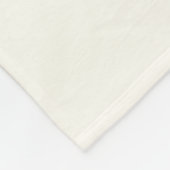 Cute Pastel Sleepy Tractor Fleecedecke (Ecke)