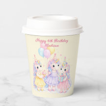 Cute Pastel Watercolor Dinosaurs Birthday