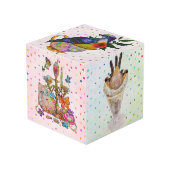 Cute Pastel Würfel (Vorderseite Schrägansicht)