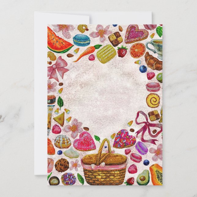 Cute Pastry Confections Sweets (Vorderseite)