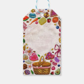 Cute Pastry Confections Sweets Geschenkanhänger (Rückseite)