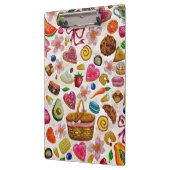 Cute Pastry Confections Sweets Klemmbrett (Links)