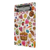 Cute Pastry Confections Sweets Mini Klemmbrett (Gewinkelt2)