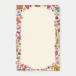 Cute Pastry Confections Sweets Post-it Klebezettel