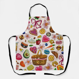 Cute Pastry Confections Sweets Schürze