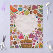 Cute Pastry Confections Sweets Seidenpapier (Basteln)