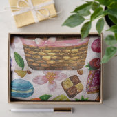 Cute Pastry Confections Sweets Seidenpapier (Geschenk)