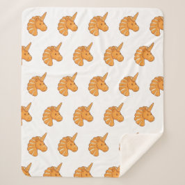 Cute Pastry Unicorn Head Cartoon Sherpadecke