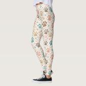 Cute Paw Prints Leggings (Links)