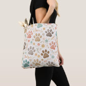 Cute Paw Prints Tasche (Von Nahem)