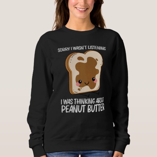 Cute Peanut Butter For Men Women Matching Jelly Sp Sweatshirt (Vorderseite)