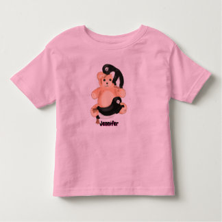 Cute penguin and bear t-shirt design for toddlers