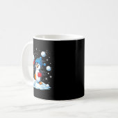 Cute Penguin Christmas Pajamas Shirt Boys, Penguin Kaffeetasse (Vorderseite Links)