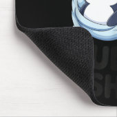 Cute Penguin Cuddle Cozy Sleep Matching Couple Mousepad (Ecke)