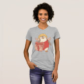 Cute Penguin Cupid Galentine T-Shirt - Colour (Vorne ganz)