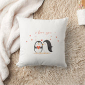 Cute Penguin  - For Anniversary I Love You Kissen (Decke)