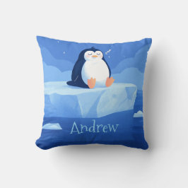 Cute Penguin Gift, Personalized Penguin Kissen