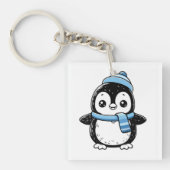 cute penguin Key Chains  Schlüsselanhänger (Vorderseite)