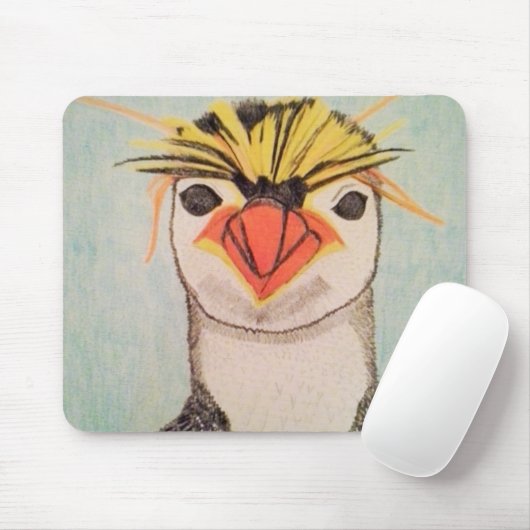 Cute Penguin Mouse Pad Mousepad (Mit Mouse)
