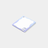 Cute Penguin Pastel Post-it Notes | Kawaii Sticky  Post-it Klebezettel (angewinkelt)