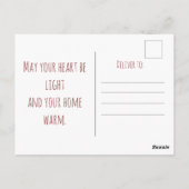 Cute penguins decorates Christmas tree, Christmas  Postkarte (Rückseite)