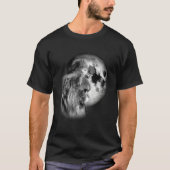cute Persian Cat with Moon Cat T-Shirt (Vorderseite)