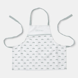 Cute Personalised Car Pattern Apron Schürze