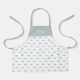 Cute Personalised Car Pattern Apron Schürze